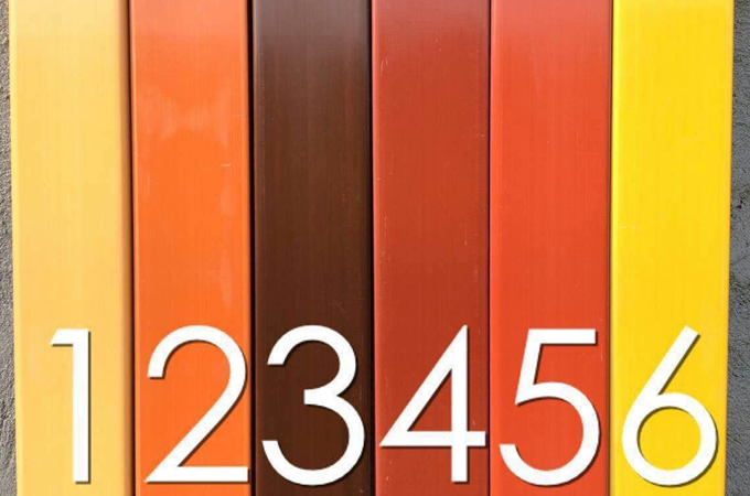 塑木休闲椅色卡